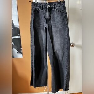 Old navy wide leg black jeans